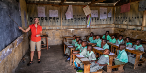 Voluntariado en colegio