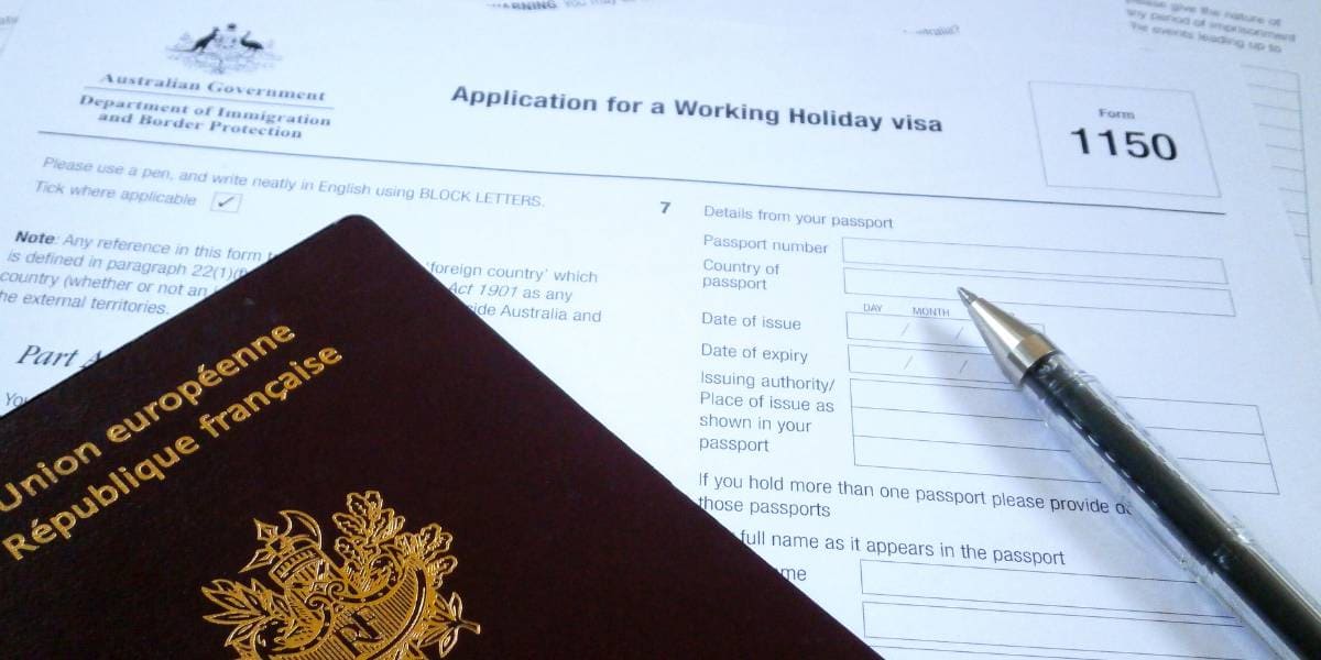 visa working holiday que es