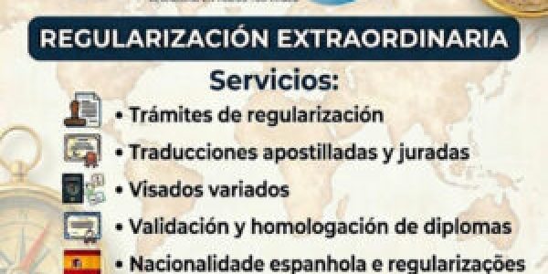 regularizacion extraordinaria en portugues